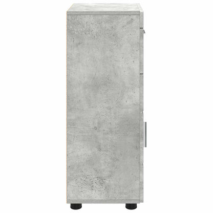 Set di Armadi da Bagno TULUM Grigio cemento 37 x 31,5 x 82 cm | homemem39