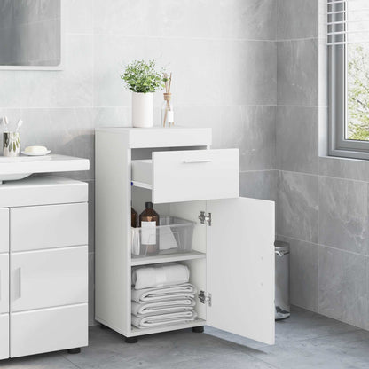 Set di Armadi da Bagno TULUM Bianco Lucido 37 x 31,5 x 82 cm | homemem39