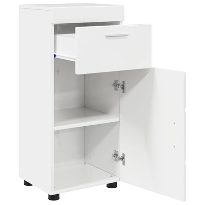 Set di Armadi da Bagno TULUM Bianco Lucido 37 x 31,5 x 82 cm | homemem39