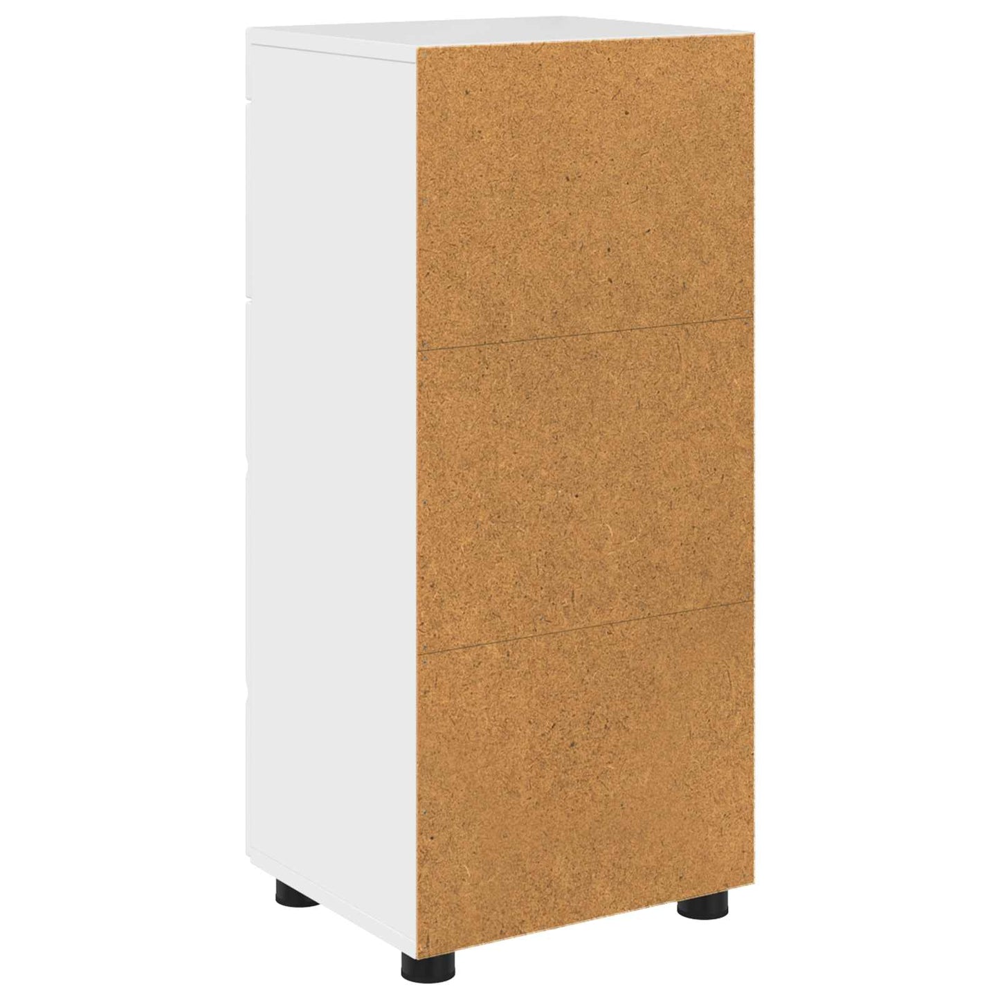 Set di Armadi da Bagno TULUM Bianco Lucido 37 x 31,5 x 82 cm | homemem39