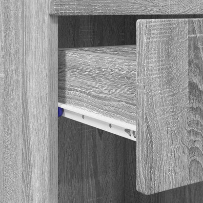 Set di Armadi da Bagno TULUM Grigio Sonoma 37 x 31,5 x 82 cm | homemem39