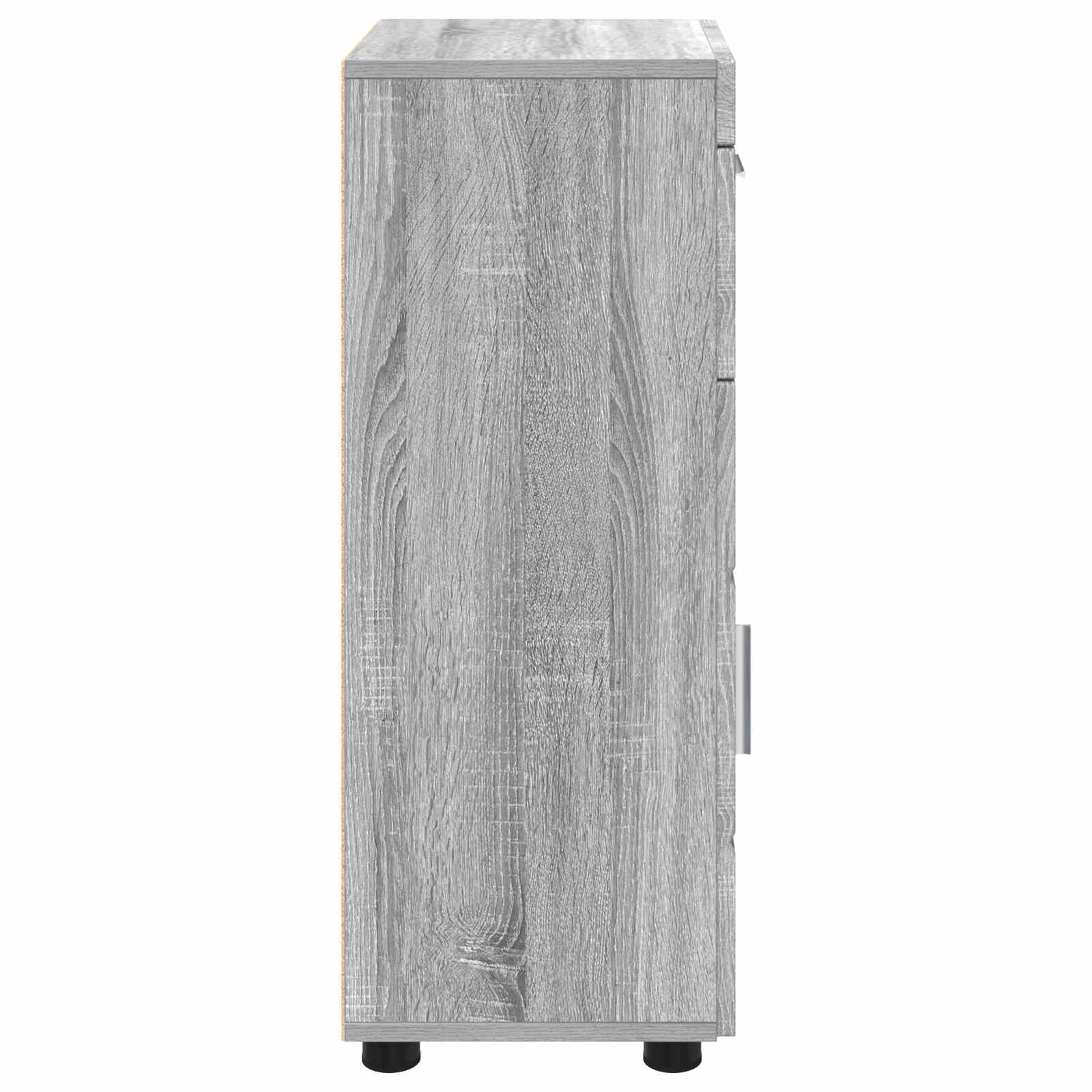 Set di Armadi da Bagno TULUM Grigio Sonoma 37 x 31,5 x 82 cm | homemem39