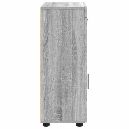 Set di Armadi da Bagno TULUM Grigio Sonoma 37 x 31,5 x 82 cm | homemem39