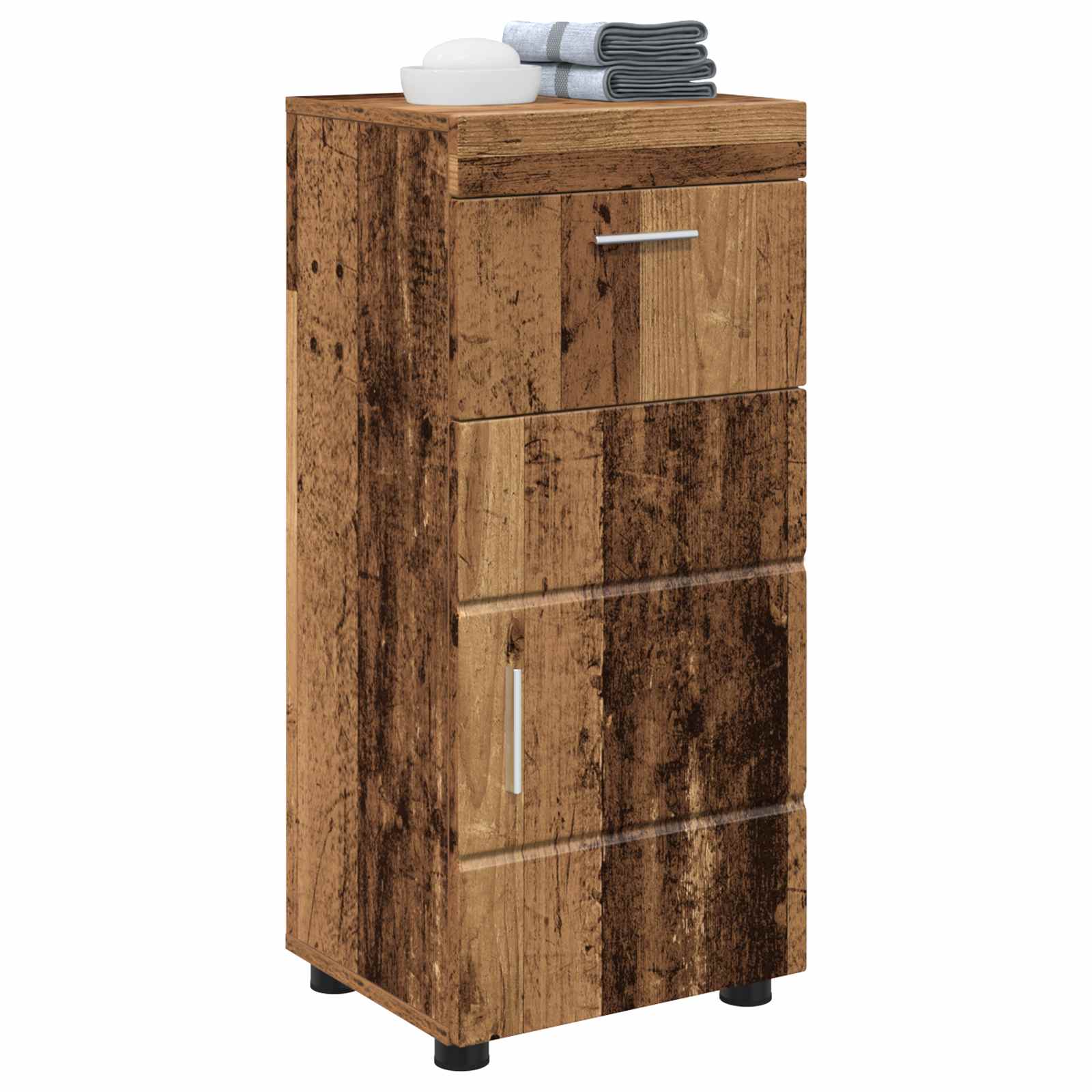 Set di Armadi da Bagno TULUM Legno vecchio 37 x 31,5 x 82 cm | homemem39