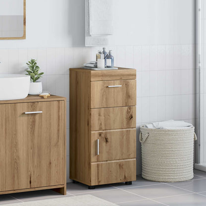 Set di Armadi da Bagno TULUM Rovere artigianale | homemem39