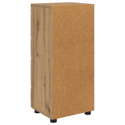 Set di Armadi da Bagno TULUM Rovere artigianale | homemem39