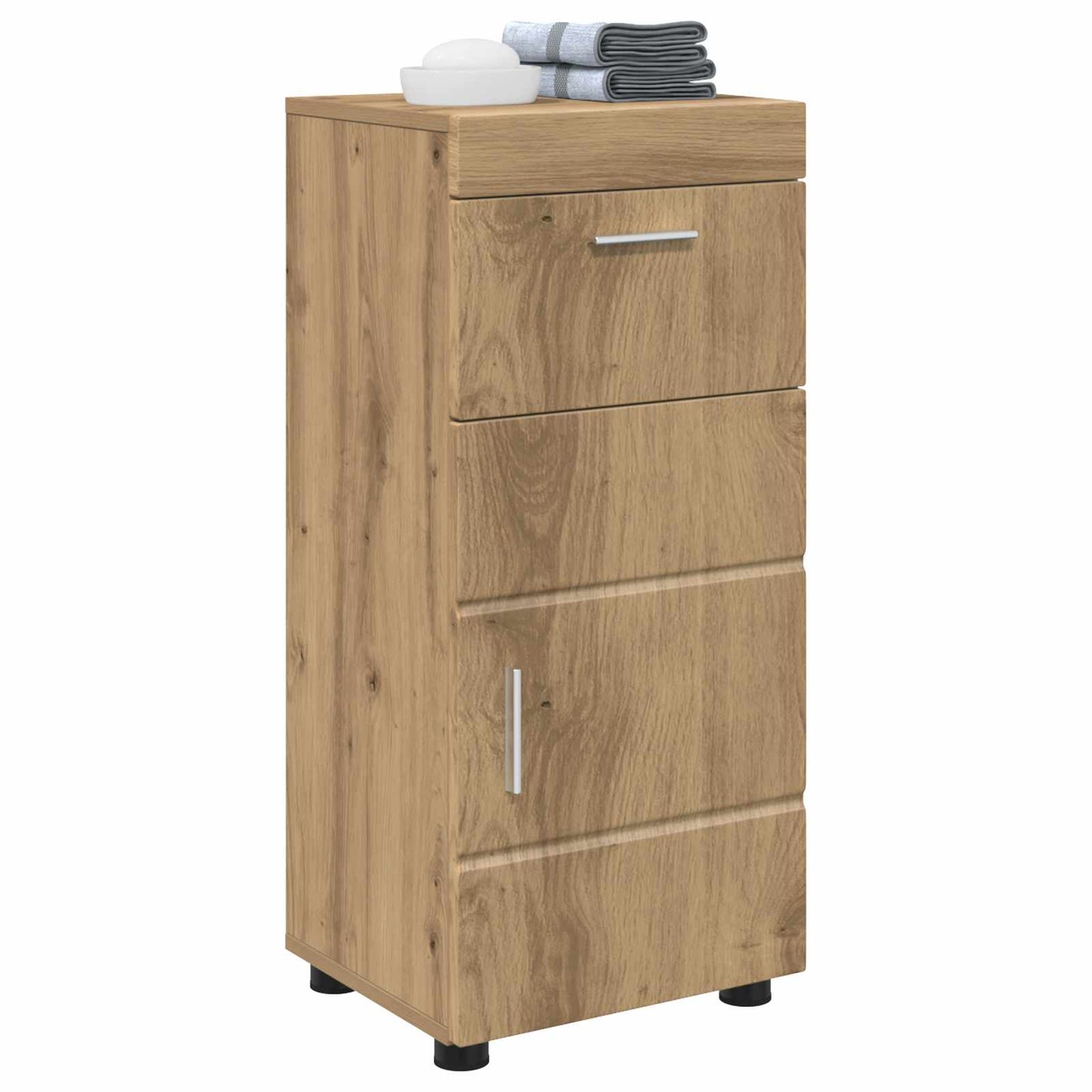 Set di Armadi da Bagno TULUM Rovere artigianale | homemem39