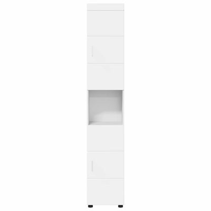Set di Armadi da Bagno TULUM Bianco 37 x 31,5 x 203 cm | homemem39