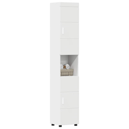 Set di Armadi da Bagno TULUM Bianco 37 x 31,5 x 203 cm | homemem39