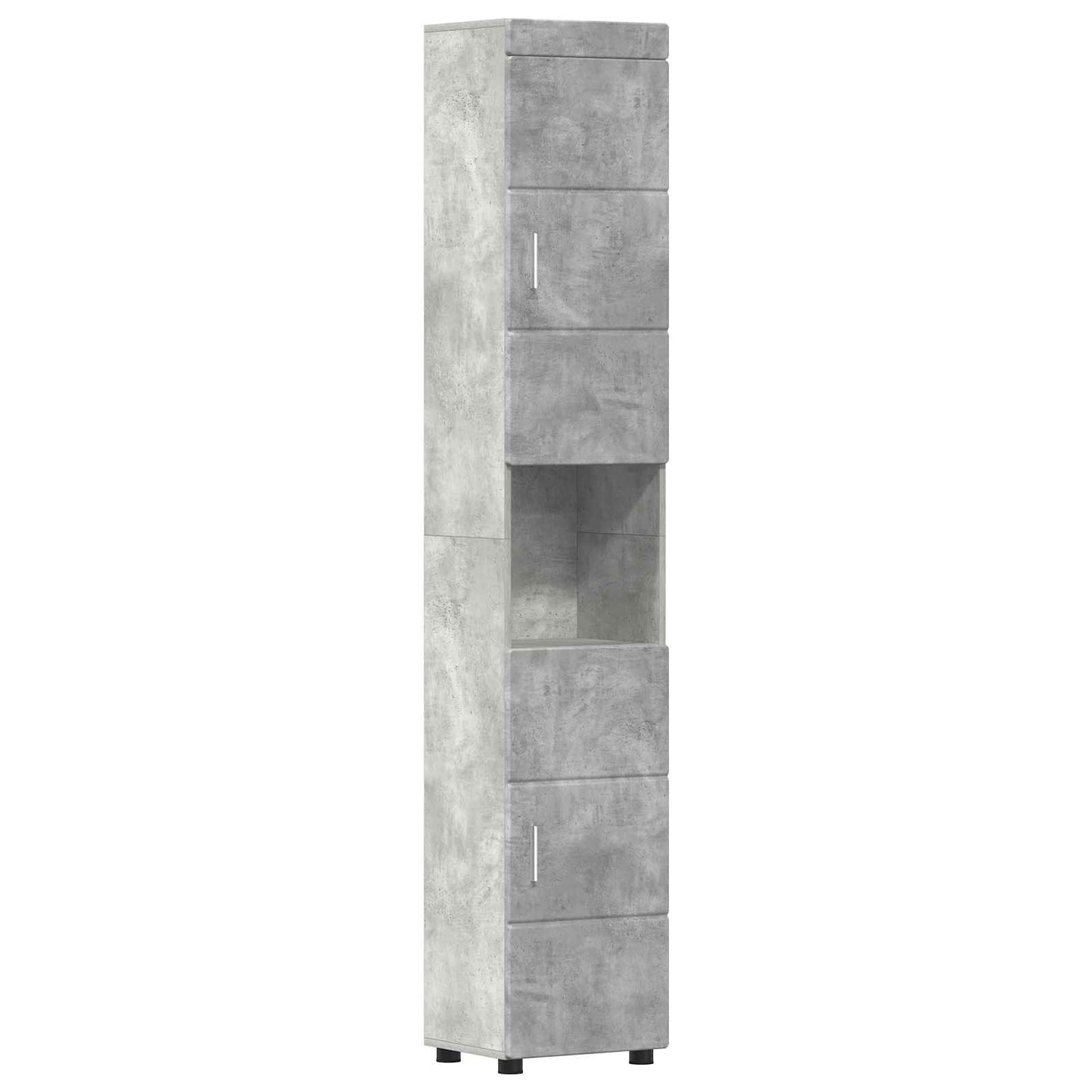 Set di Armadi da Bagno TULUM Grigio cemento 37 x 31,5 x 203 cm | homemem39