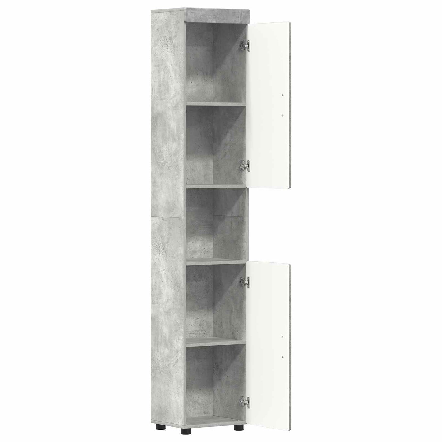 Set di Armadi da Bagno TULUM Grigio cemento 37 x 31,5 x 203 cm | homemem39