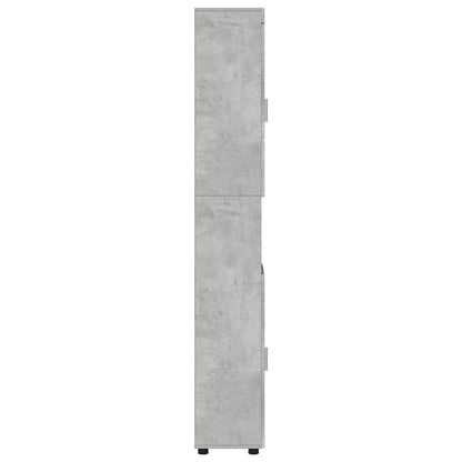 Set di Armadi da Bagno TULUM Grigio cemento 37 x 31,5 x 203 cm | homemem39