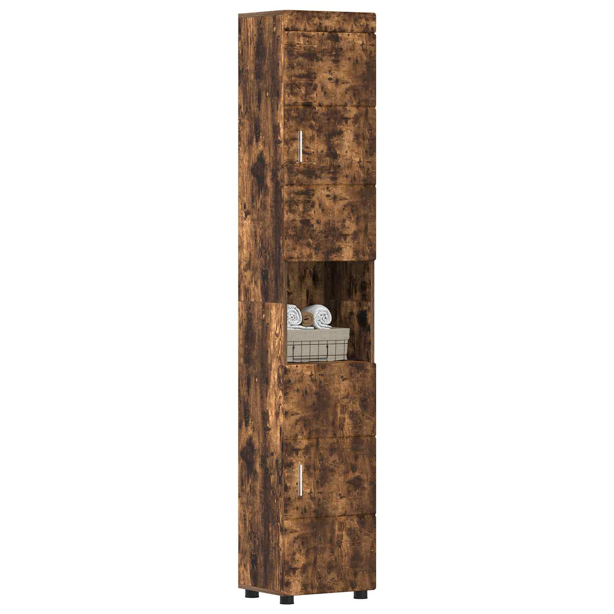 Set di Armadi da Bagno TULUM Rovere fumé 37 x 31,5 x 203 cm | homemem39