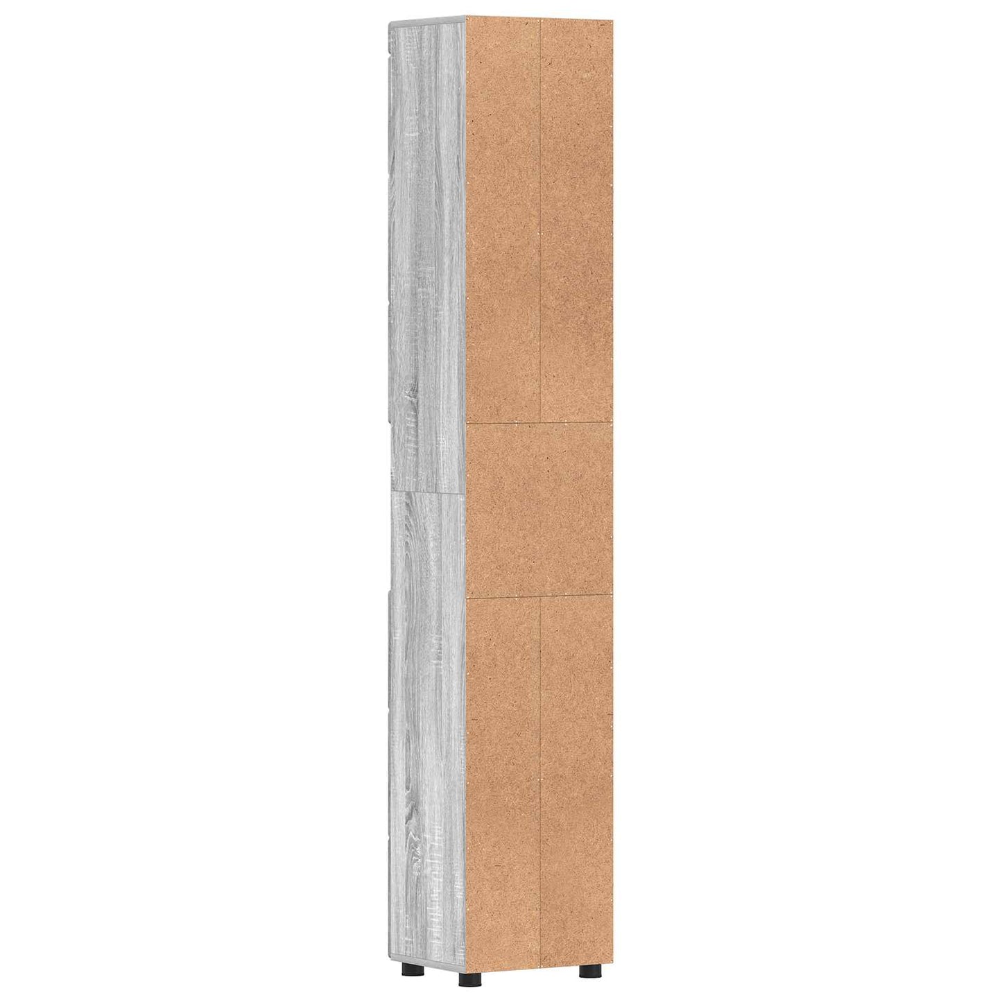 Set di Armadi da Bagno TULUM Grigio Sonoma 37 x 31,5 x 203 cm | homemem39