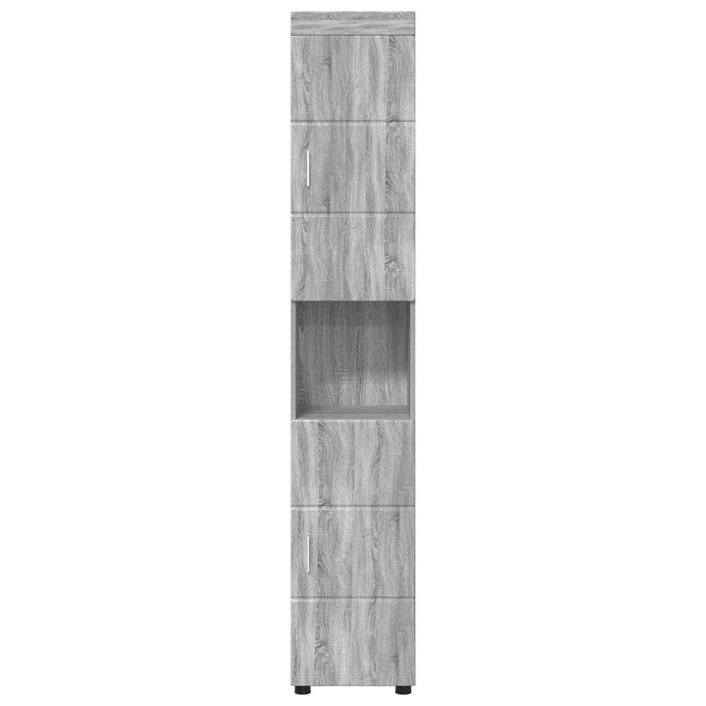 Set di Armadi da Bagno TULUM Grigio Sonoma 37 x 31,5 x 203 cm | homemem39