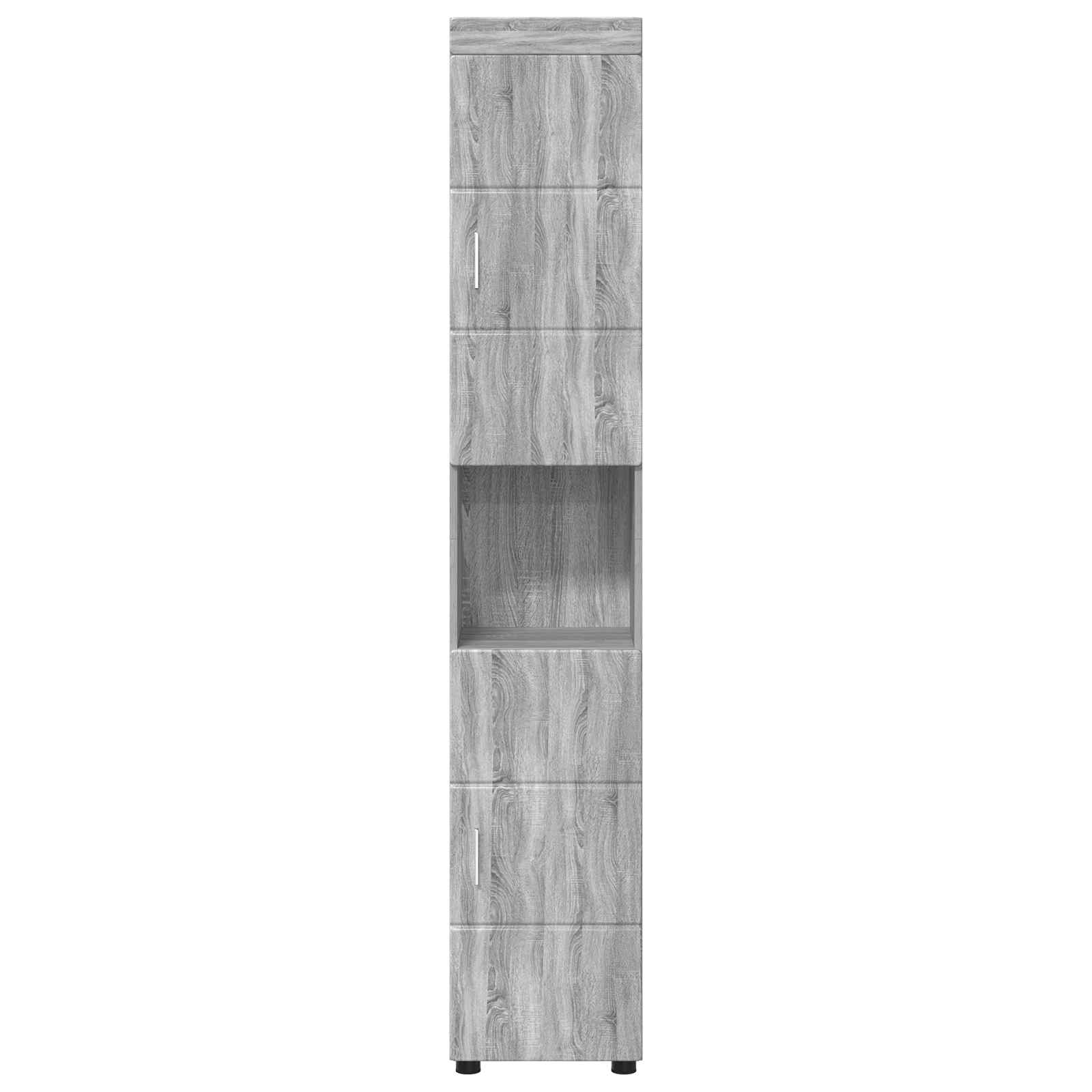 Set di Armadi da Bagno TULUM Grigio Sonoma 37 x 31,5 x 203 cm | homemem39