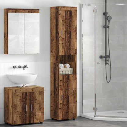 Set di Armadi da Bagno TULUM Legno vecchio 37 x 31,5 x 203 cm | homemem39