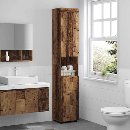 Set di Armadi da Bagno TULUM Legno vecchio 37 x 31,5 x 203 cm | homemem39