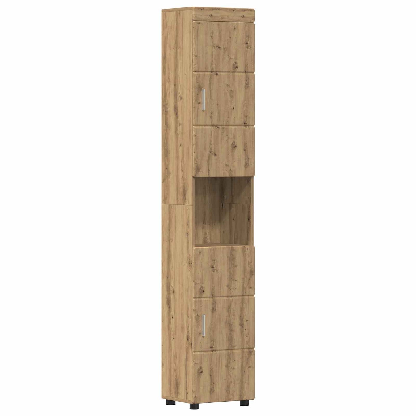 Set di Armadi da Bagno TULUM Rovere artigianale | homemem39