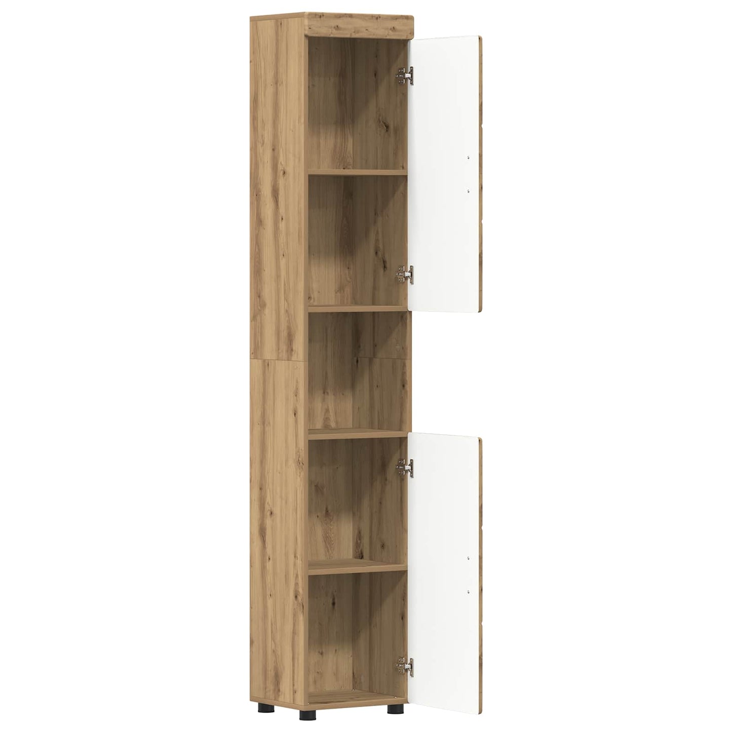 Set di Armadi da Bagno TULUM Rovere artigianale | homemem39
