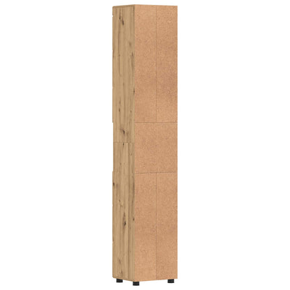 Set di Armadi da Bagno TULUM Rovere artigianale | homemem39