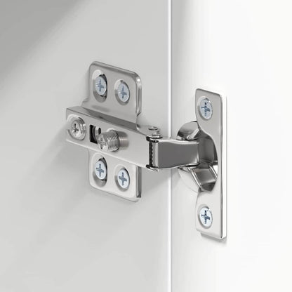 Mobiletto per specchio da bagno TULUM Bianco 60 x 16,5 x 78 cm | homemem39