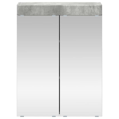 Mobiletto per specchio da bagno TULUM Grigio cemento | homemem39