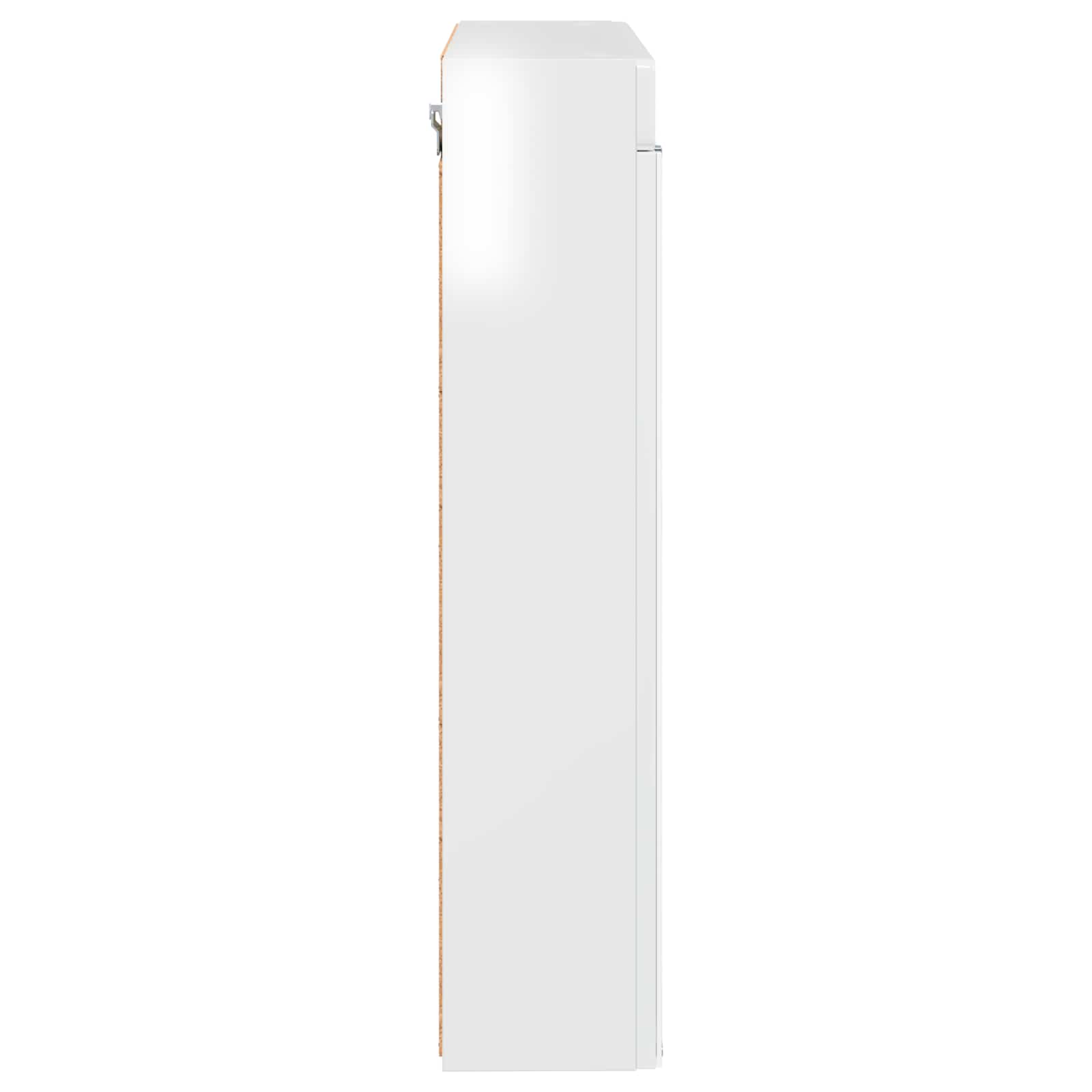 Mobiletto per specchio da bagno TULUM Bianco Lucido | homemem39