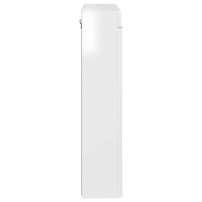 Mobiletto per specchio da bagno TULUM Bianco Lucido | homemem39