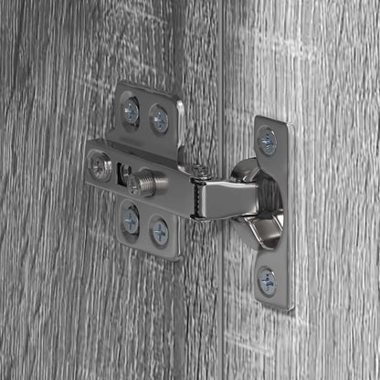 Mobiletto per specchio da bagno TULUM Grigio Sonoma | homemem39