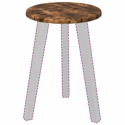 Piano del tavolo Rovere fumo 30 x 30 x 1.5 cm Legno multistrato