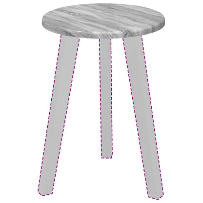 Piano del tavolo Grigio sonoma 30 x 30 x 1.5 cm