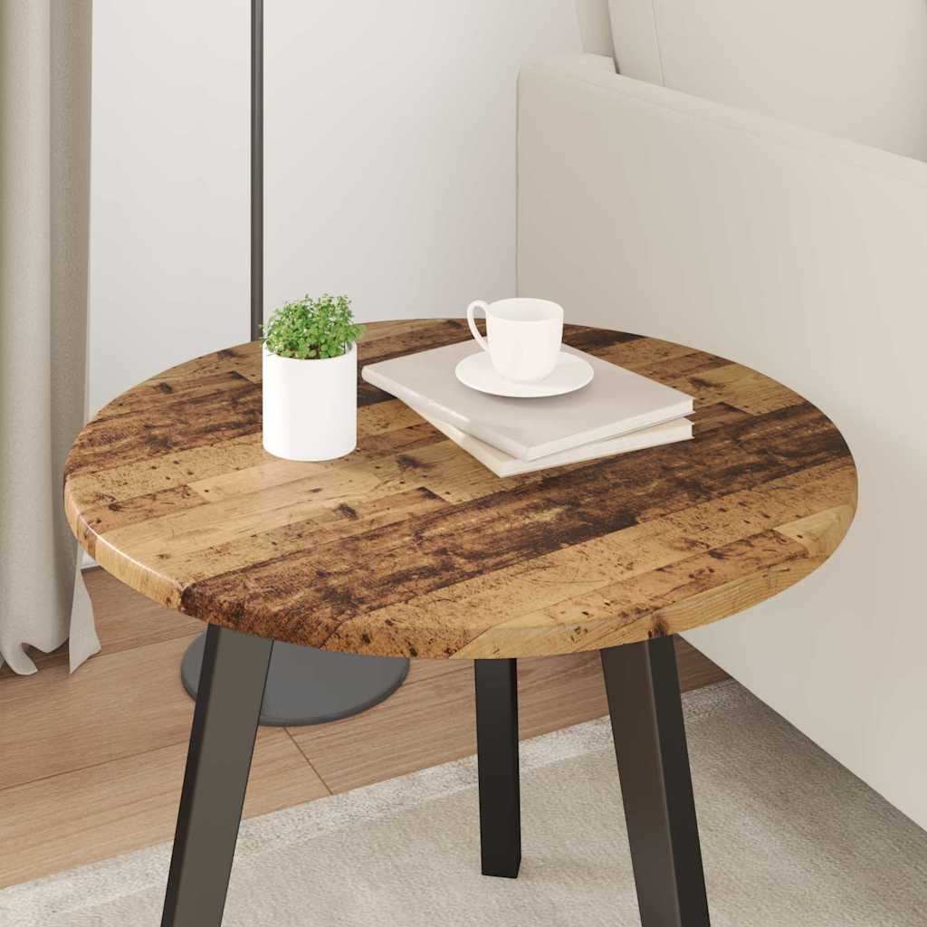 Piano del tavolo Legno vecchio 50 x 50 x 1.5 cm