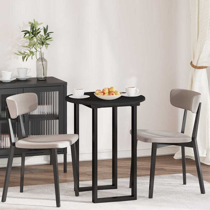 Piano del tavolo Nero 60 x 60 x 1.5 cm Legno multistrato