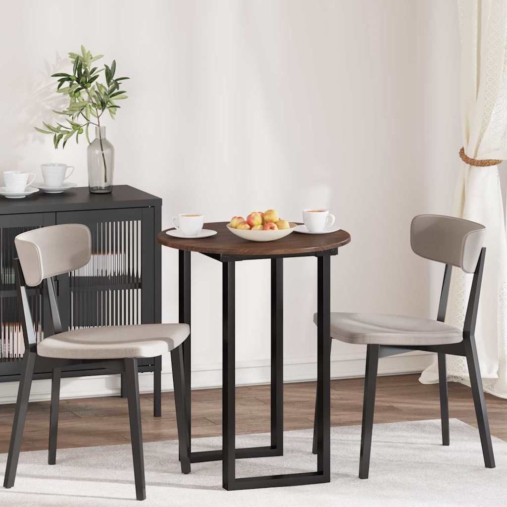 Piano del tavolo Rovere marrone 60 x 60 x 1.5 cm