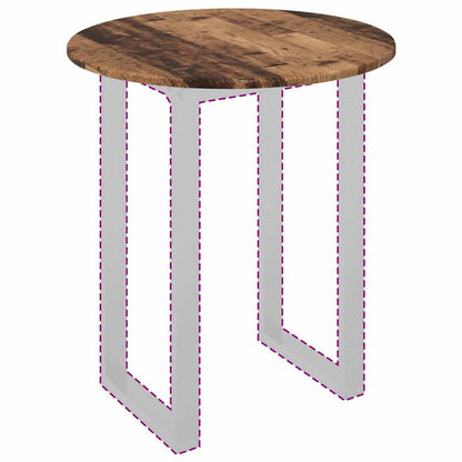 Piano del tavolo Legno vecchio 60 x 60 x 1.5 cm