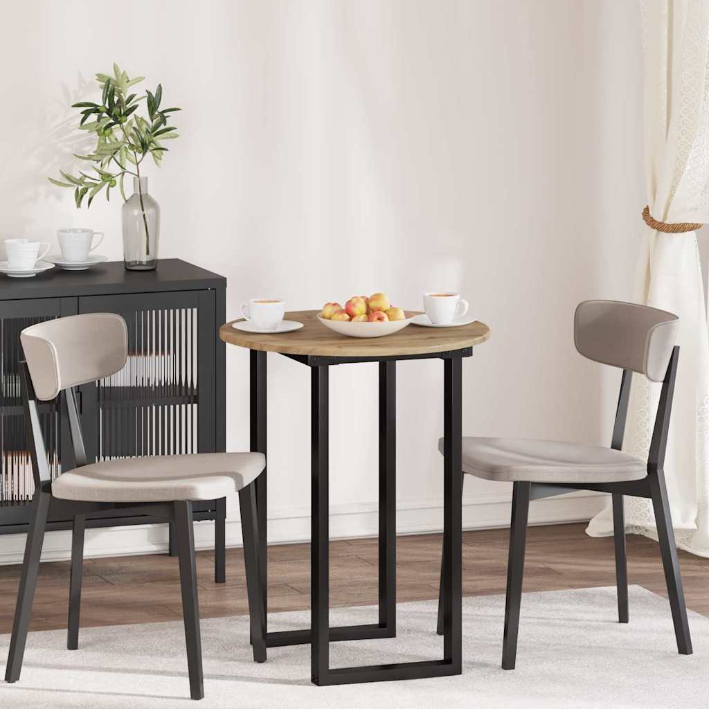 Piano del tavolo rovere artigianale 60 x 60 x 1.5 cm