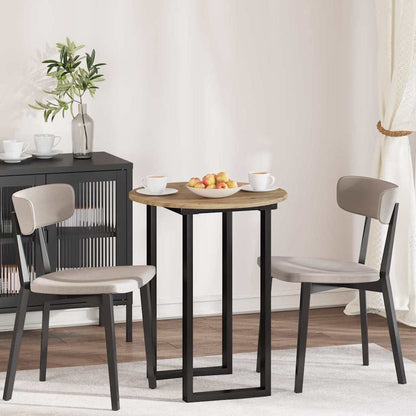 Piano del tavolo rovere artigianale 60 x 60 x 1.5 cm