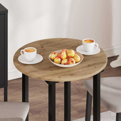 Piano del tavolo rovere artigianale 60 x 60 x 1.5 cm