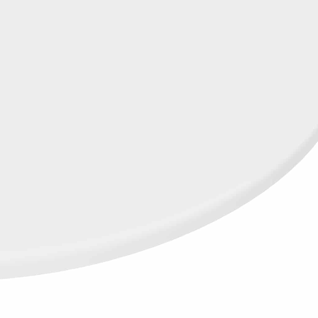 Piano del tavolo Bianco Ø 70 x 1,5 cm Legno multistrato | homemem39
