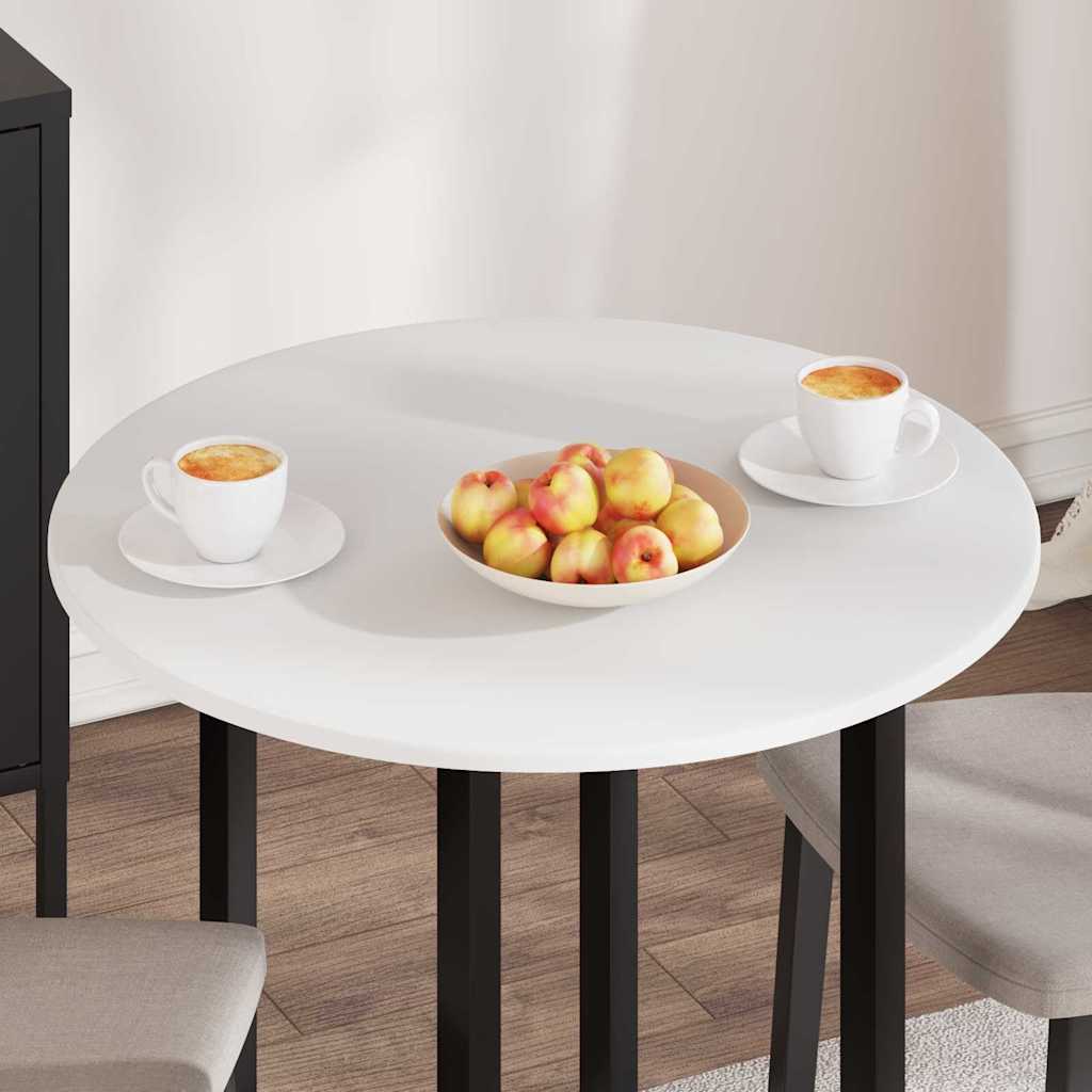 Piano del tavolo Bianco Ø 70 x 1,5 cm Legno multistrato | homemem39