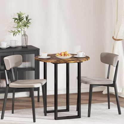 Piano del tavolo Rovere fumo 70 x 70 x 1,5 cm Legno multistrato