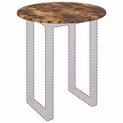 Piano del tavolo Rovere fumo 70 x 70 x 1,5 cm Legno multistrato