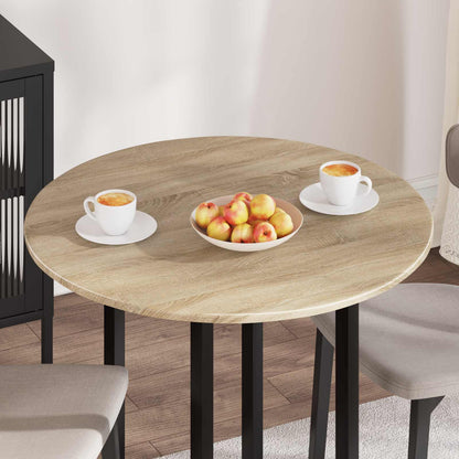 Piano del tavolo Ø 80 x 1,5 cm Rotondo Legno ingegnerizzato