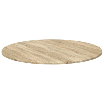 Piano del tavolo Ø 80 x 1,5 cm Rotondo Legno ingegnerizzato