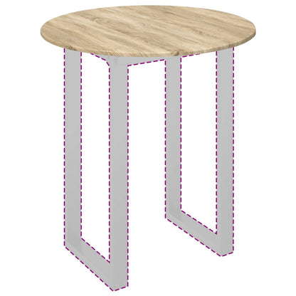 Piano del tavolo Ø 80 x 1,5 cm Rotondo Legno ingegnerizzato