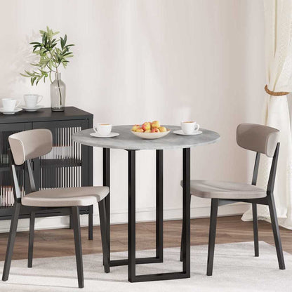 Piano del tavolo Grigio cemento 80 x 80 x 1.5 cm