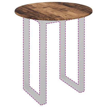 Piano del tavolo Legno vecchio 80 x 80 x 1,5 cm