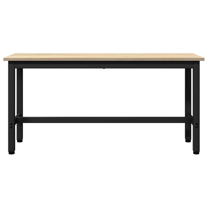 Panchina da pranzo Rovere Sonoma 100 x 32,5 x 48,5 cm