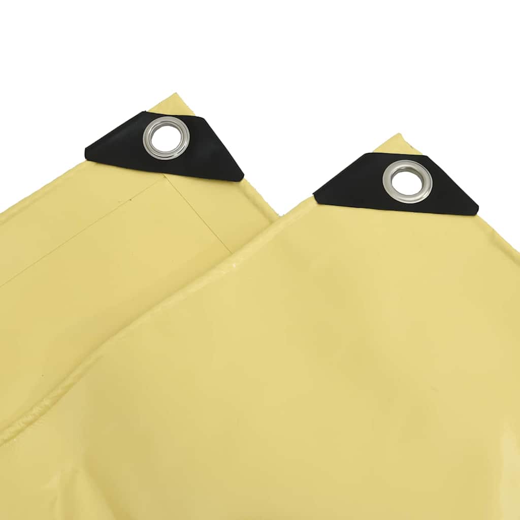 Telo 650g / m² Beige 1,5 x 2 m Tela con rivestimento in PVC